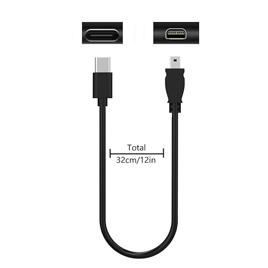 USB Type C to UC-E6 USB-C to UC-E16 UC-E17 Data Transfer Cable Compatible with Nikon/Sony/Pentax/Fuji Cameras for PC, Smartphone, Tablet, MacBook with USB-C Port