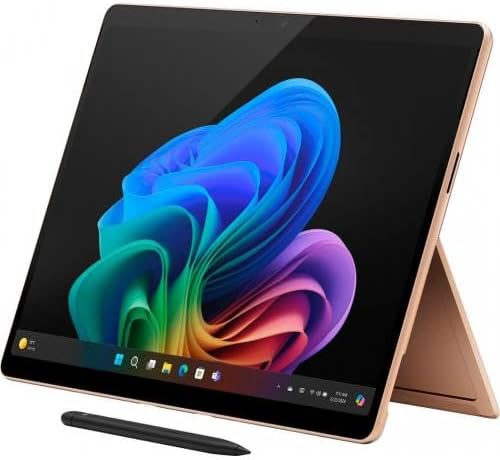 Microsoft Surface Pro 2-in-1 Laptop/Tablet (2024), Windows 11 Copilot+ PC, 13" Touchscreen Display, Snapdragon X Plus (10 Core), 16GB RAM, 512GB Storage, Dune