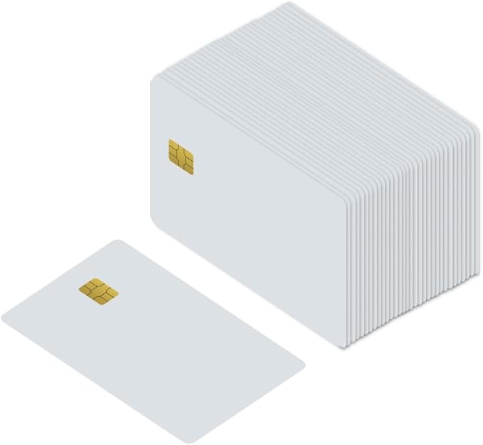 FIDO2 NFC Security Key Card – FIDO2 Level 1 Certified – Passwordless Login & 2FA via NFC or Contact – Works with Windows, Mac, iOS, Android – Ultra-Slim Tap-to-Login Card -Pack of 25