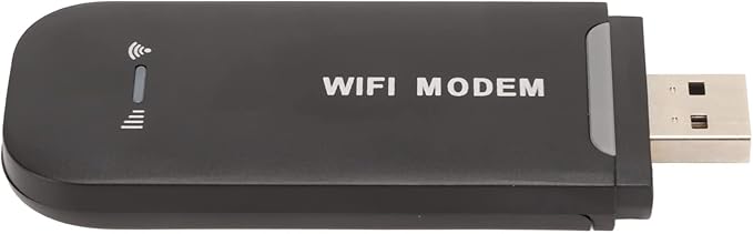 4G Router, 4G LTE USB Hotspot with SIM Card Slot, Up to 10 Users, Portable Mobile Network Hotspot USB Modem for Home, Travel
