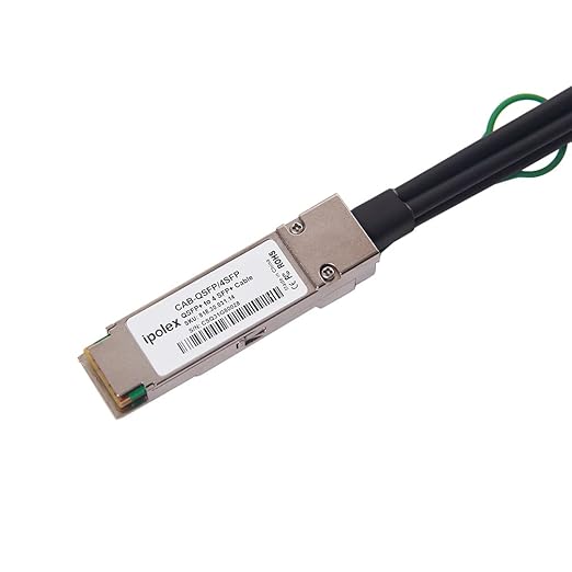 ipolex 40G QSFP+ to 4x10G SFP+ Breakout DAC Twinax Cable for Cisco QSFP-4SFP10G-CU0.5M, 0.5-Meter(1.6ft), 40GBASE-CR4 Direct Attach Copper(DAC) Passive Copper Cable, for Cisco, Ubiquiti and More