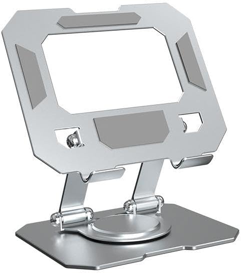 Magnetic Charging Stand for iPad Pro 11" M4 (2024), Aluminum Foldable Charger Stand with 360° Rotation, USB-C Fast Wireless Charger Station for iPad, Holder Mount for Office (Regular Version)