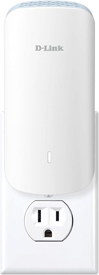 D-Link E30 AX3000 Mesh WiFi 6 Range Extender, Universal Compatibility, Gigabit Ethernet Port, Covers up to 2800 sq. ft, Whole Home Internet Signal Booster