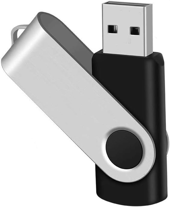 EASTBULL 16GB Bulk Flash Drives 50 Pack USB 2.0 Thumb Drives Swivel with Strings