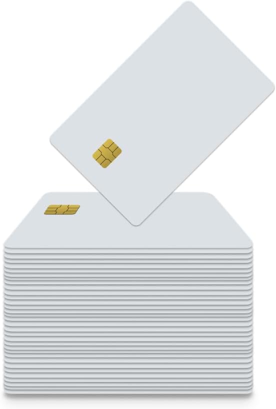 FIDO2 Security Key, Two Factor Authentication (2FA) NFC Security Key, Connect via NFC for Microsoft, Apple, Google, Facebook, Dropbox, Mifare DESFire, Convenient Card, FIDO Certified- Pack of 25