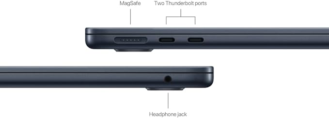 Apple 2022 MacBook Air with Apple M2 Chip (13-inch, 8GB RAM, 1TB SSD Storage) (QWERTY English) Midnight (Renewed)