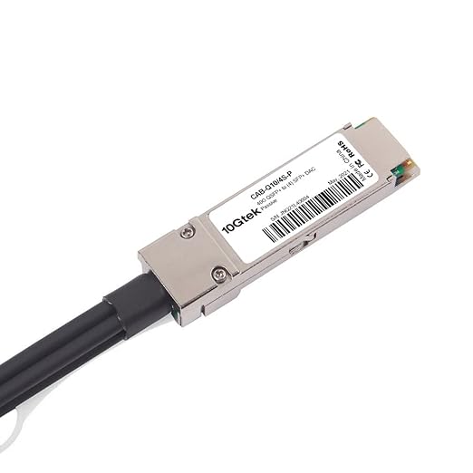 40G QSFP+ to 4xSFP+ Breakout DAC for Cisco QSFP-4SFP10G-CU50CM - 40GBASE-CR4 Passive Direct Attach Copper Twinax QSFP to SFP Cable for Cisco Devices, 0.5-Meter(1.6ft)