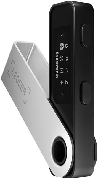Ledger Nano S Plus Crypto Hardware Wallet - Safeguard Your Crypto, NFTs and Tokens (for Android or Desktop only)