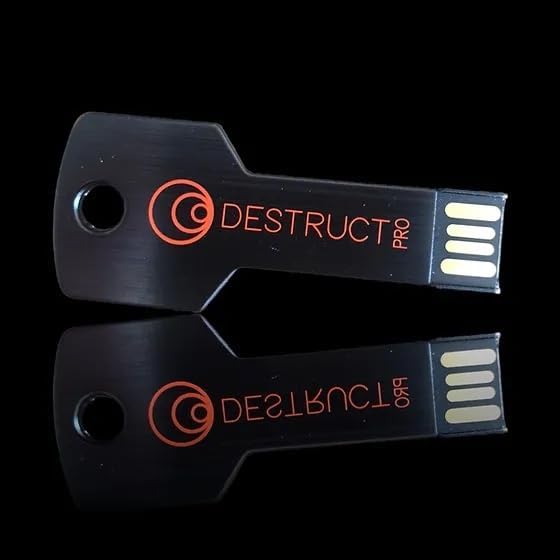 Lovell DESTRUCT PRO - USB Hard Drive Eraser & Data Destruction Tool - 3 Phase Crytopgraphic Wipe - Super Fast SMART Technology - Multi-Drive Compatibility - Works With HDD, SSD, & External Hard Drives
