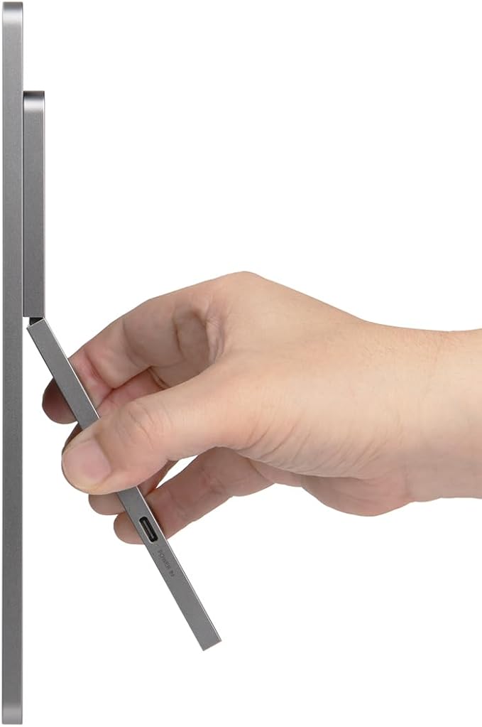 SOTSU FlipAction Go 14" Premium Portable Monitor SFA14PMMG | Robust but Lightweight | Tempered Glass Cover | 1080p | 400 Nits | 100% sRGB | 5W | Super Versatile | USB C or Mini HDMI