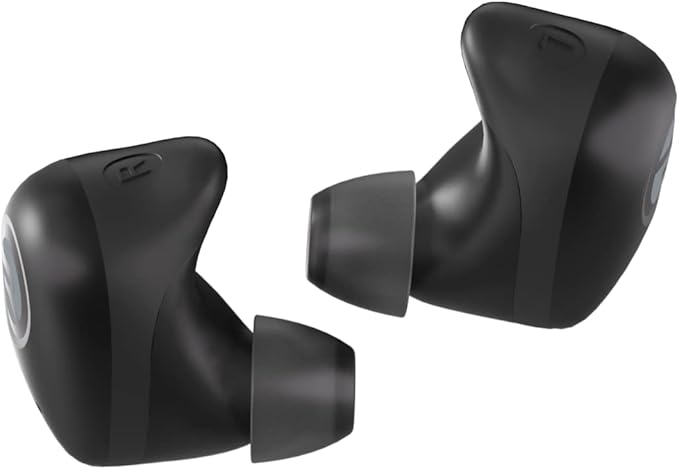 Raycon Fitness Bluetooth True Wireless Earbuds with Built in Mic 56 Hours of Battery, IPX7 Waterproof, Active Noise Cancellation, Awareness Mode, and Bluetooth 5.3 (Black)