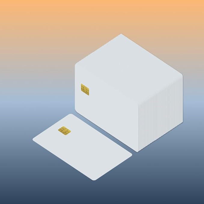 FIDO2 NFC Security Key Card – FIDO2 Level 1 Certified – Passwordless Login & 2FA via NFC or Contact – Works with Windows, Mac, iOS, Android – Ultra-Slim Tap-to-Login Card -Pack of 25