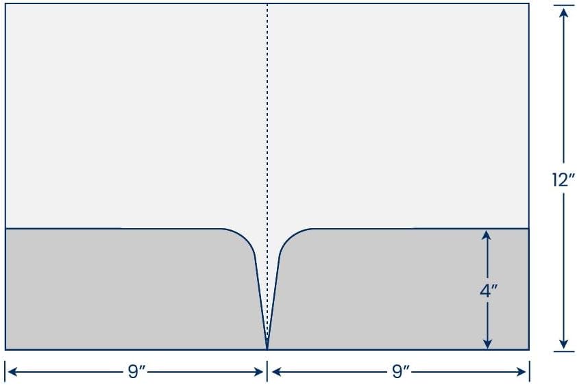 JAM PAPER Custom Printed Semi-Gloss Folders with Round Corner Pockets - Personalized Logo & Text - 10pt C2S - White - 250/Pack
