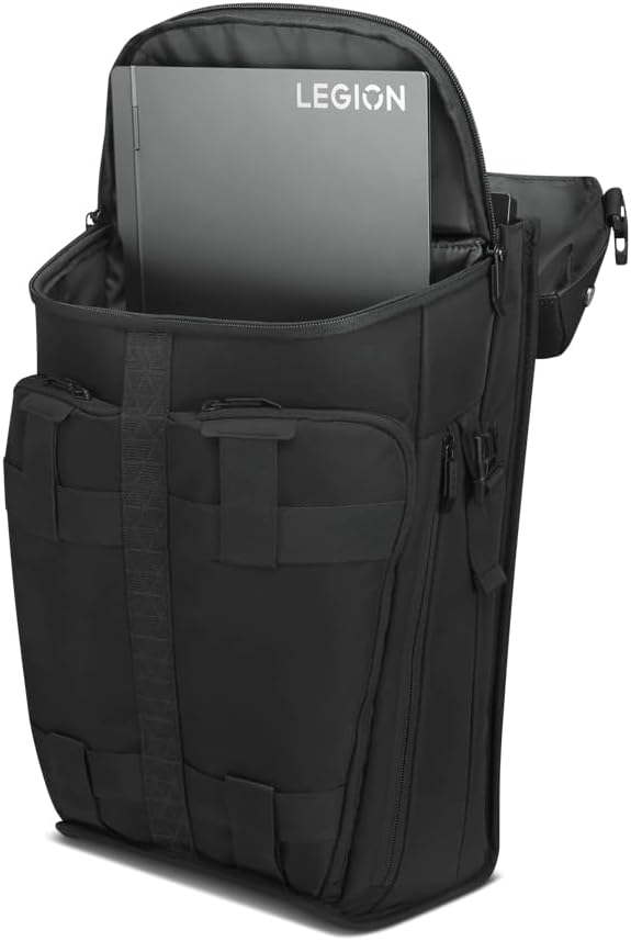 Lenovo Legion Active 17-inch Gaming Backpack - Black - Laptop Compartment - Durable & Water Resistant - Water Bottle Pocket