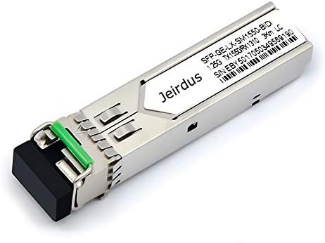 for Cisco 1Pair 3KM GLC-BX-U and GLC-BX-D 1.25G BIDI WDM SFP Module Transceiver Simplex LC 1310/1550 nm