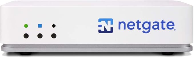 Netgate 2100 Base pfSense+ Security Gateway | Firewall, VPN, Router | Lifetime TAC Lite Support | 4X 1 GbE Ports | 1x 1 GbE Combo RJ45 or SFP (10.6 GB eMMC)