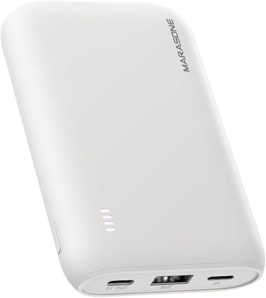 Portable Charger,Slimmest 10000mAh 22.5W PD Fast Power Bank, USB C in&Out High-Speed Charging Battery Pack Compatible with iPhone 16 15 14 13 X Samsung S22 S21 Google iPad etc