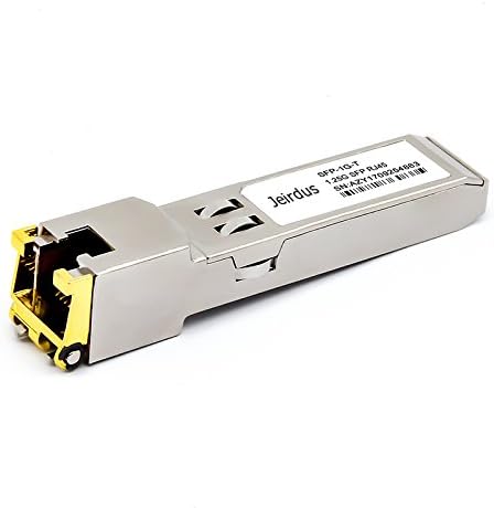 for Arista SFP-1G-T-PCW, 1000Base-T Copper SFP Transceiver, 100m, RJ45 Connector