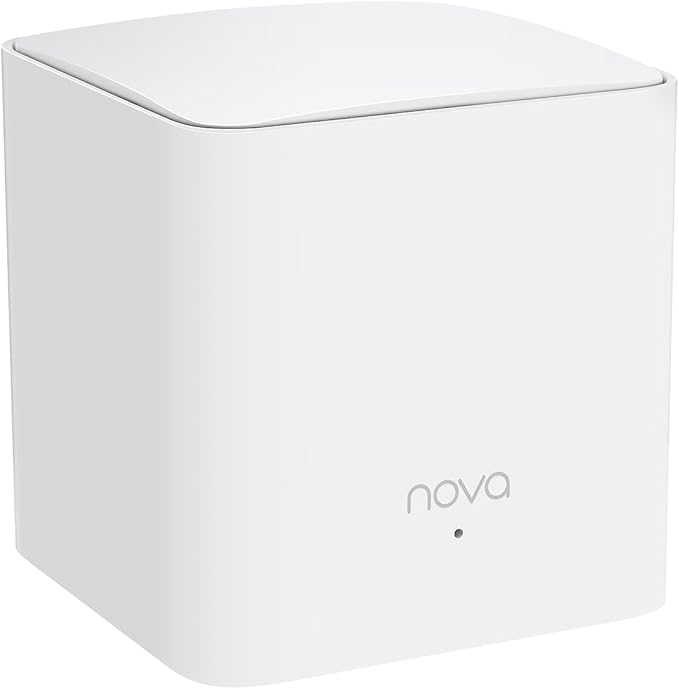 Tenda Nova Mesh WiFi System MW5G - Covers up to 2500 sq.ft - AC1200 Whole Home WiFi Mesh System - Gigabit Mesh Router for 80 Devices - Dual-Band Mesh Network to Replace Router and Extender - 2-Pack