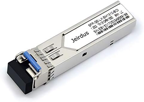 for Cisco 1Pair 3KM GLC-BX-U and GLC-BX-D 1.25G BIDI WDM SFP Module Transceiver Simplex LC 1310/1550 nm