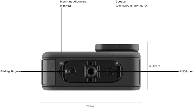 GoPro HERO13 Black - Waterproof Action Camera with 5.3K60 Video, 27MP Photo + Compatability with HB-Series Lenses