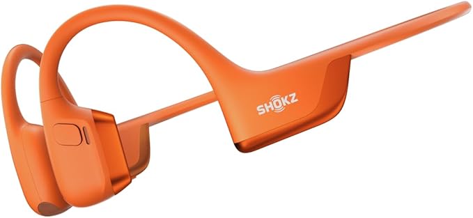 SHOKZ New OpenRun Pro 2- Bone Conduction Headphones, Open-Ear Bluetooth Wireless Sport Earphones for Running, Workouts - Sweat Resistant, Secure Comfortable Fit -Deep Bass, Smart Mic, Reflective Strip