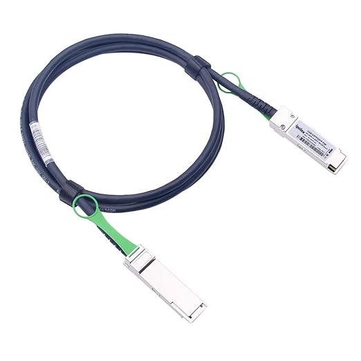ipolex 40G QSFP+ DAC Twinax Cable, 40GBASE-CR4 Passive Direct Attach Copper Cable, 2m (6.56ft), 40G QSFP Cable for Cisco QSFP-H40G-CU1M, Meraki MA-CBL-40G-2M, Intel XLDACBL, Mikrotik, Netgear, TP-Link