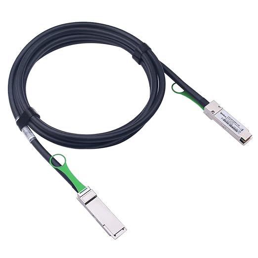 ipolex 40G QSFP+ DAC Twinax Cable, 40GBASE-CR4 Passive Direct Attach Copper Cable, 5m(16.5ft), for Cisco QSFP-H40G-CU5M,Meraki MA-CBL-40G-5M,Intel XLDACBL5,Compatible with Cisco C9500-32QC and More