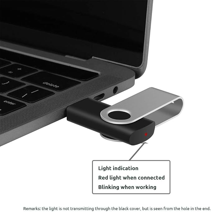 10-Pack Enfain 16GB USB 2.0 Swivel Flash Drives: Shareable Data Storage for Home & Office Use (Black)