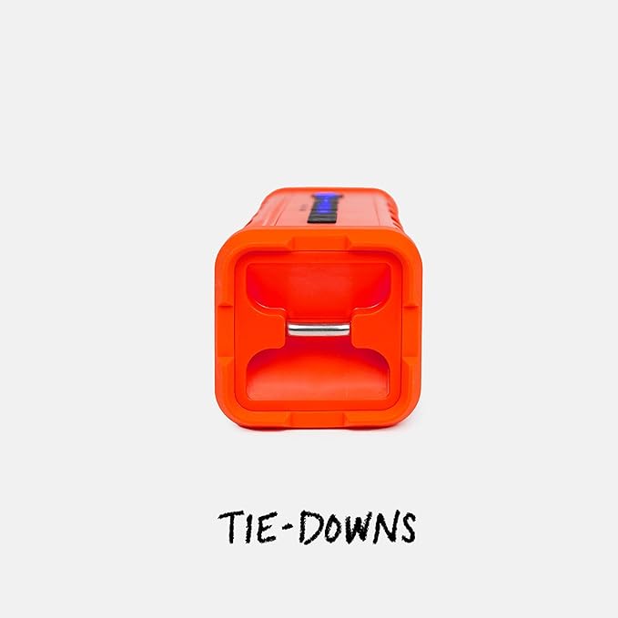 Turtlebox Ranger: Loud! Outdoor Portable Bluetooth 5.4 Speaker | Rugged, Waterproof, Ultra-Portable | Plays to 105db, Deep Bass, Shockproof, Unlimited Pairing for Full Stereo Experience, Orange