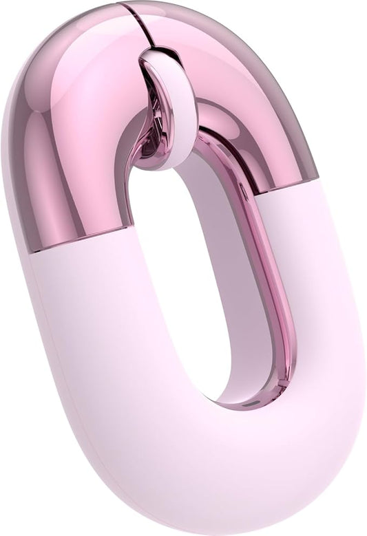 Travel Mouse Dual Mode Wireless Charging Mouse,Macaron Color Scheme Sweet Donut Bluetooth Computer Mice,Silent and Lightweight,1200 DPI Optical Tracking,Compatible with PC, Mac,Laptop(Pink)