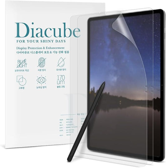 [2 Pack Paperfeel Screen Protector For Samsung Galaxy Tab S10 Plus 12.4 Inch, Anti-Glare Matte PET Film for Drawing and Writing Like on Paper, High Touch Sensitivity, Easy Installation