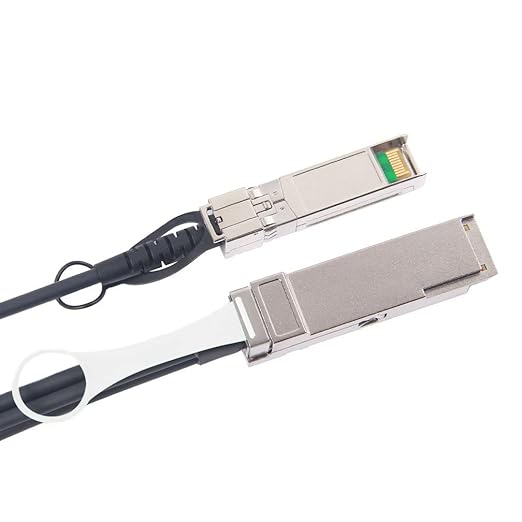 40G QSFP+ to 4xSFP+ Breakout DAC for Cisco QSFP-4SFP10G-CU50CM - 40GBASE-CR4 Passive Direct Attach Copper Twinax QSFP to SFP Cable for Cisco Devices, 0.5-Meter(1.6ft)