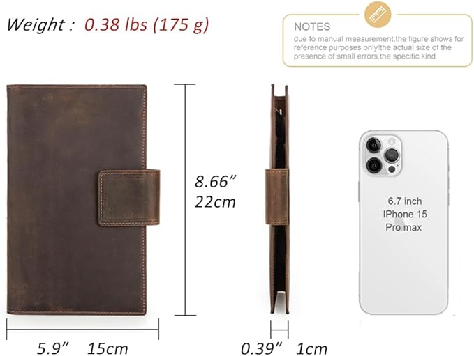 CONTACTS Full Grain Leather Family Passport Holder for 4 Airtag Passport Wallet RFID Blocking Travel Passport Cover with 4 Passport Slot, 6 Card Slot (Brown)