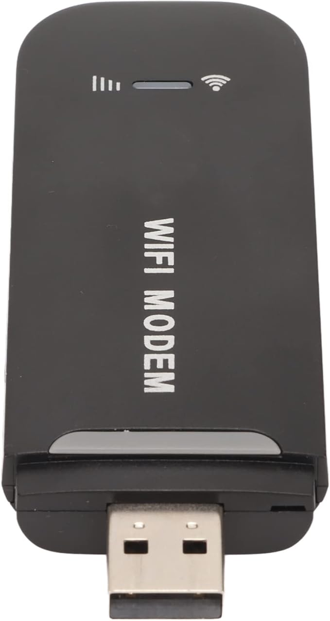 4G Router, 4G LTE USB Hotspot with SIM Card Slot, Up to 10 Users, Portable Mobile Network Hotspot USB Modem for Home, Travel