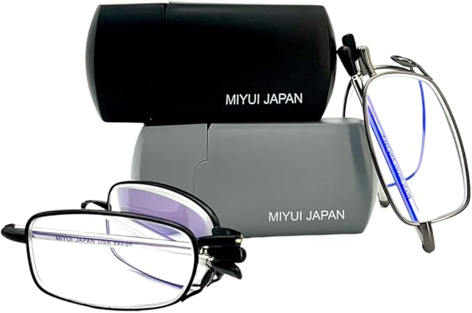 EZ Women Reading Glasses Men Blue Light Block Anti Eyestrain Slim Computer Reader Tube Small Glass Thin Compact