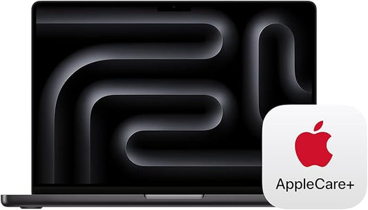 Apple 2024 MacBook Pro Laptop with M4 chip with 10‑core CPU, 10‑core GPU: Built for Apple Intelligence, 14.2-inch Display, 16GB Unified Memory, 512GB SSD Storage; Space Black with AppleCare+ (3 Years)