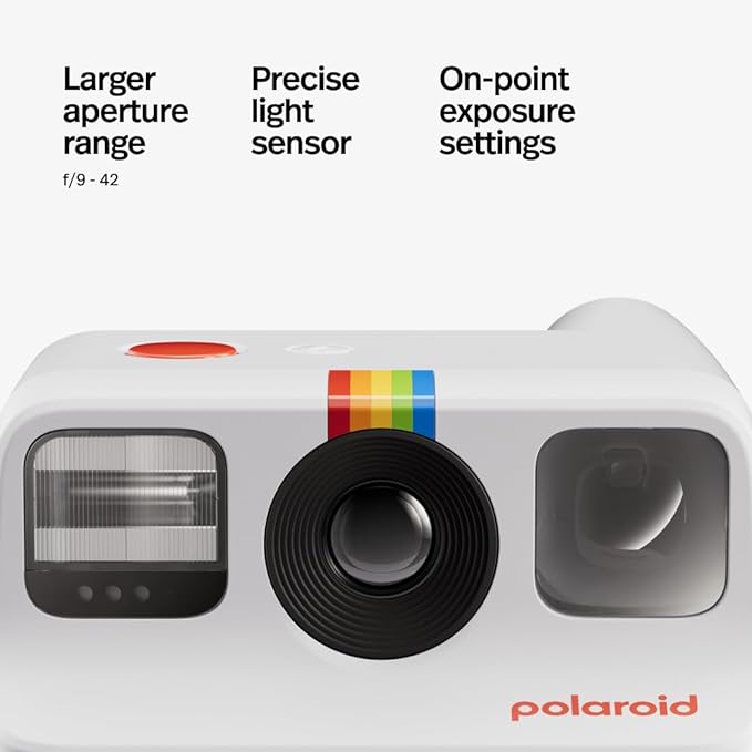 Polaroid Go Generation 2 - Mini Instant Film Camera - Black (9096) - Only Compatible with Go Film