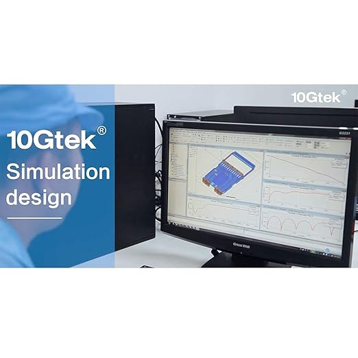 10Gtek 10G SFP+ DAC Twinax Cable, SFP+ to SFP+ Direct Attach Copper Passive for Ubiquiti UniFi, Meraki, Mikrotik, Fortinet, Netgear, D-Link, TP-Link and More, 6 Meter(19.7ft)