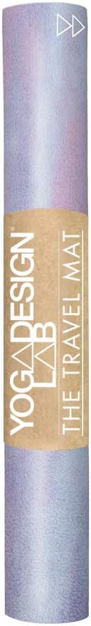 YOGA DESIGN LAB | The Combo Yoga Mat | Eco Luxury | Ideal for Hot Yoga, Power, Bikram, Ashtanga, Sweat | Studio Quality | Includes Carrying Strap!