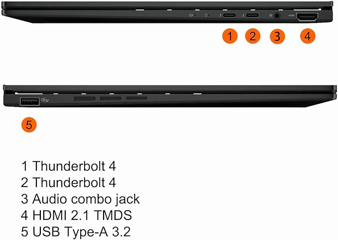 ASUS Zenbook 14 Creator Laptop 14" WUXGA Lumina OLED Touch (100% DCI-P3, 500nits HDR) Intel 16-core Ultra 7 255H (Up to 13 Tops) 16GB RAM 2TB SSD for Business Professional Win11 ICP Hub w/Copilot AI