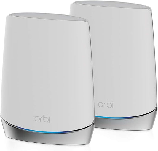 NETGEAR Orbi Whole Home Tri-Band Mesh WiFi 6 System (RBK752) – Router with 1 Satellite Extender | Coverage up to 5,000 sq. ft., 40 Devices | AX4200 (Up to 4.2Gbps)
