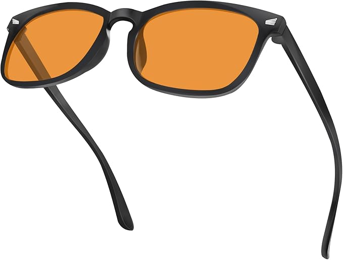 Blue Light Glasses for Woman Men | 99% Blue Light Blocking Glasses | Computer Glassess | Night Driving | Gaming | TV Phone Screen Reader Square Frame | Anti Eyestrain & UV Glare Protection