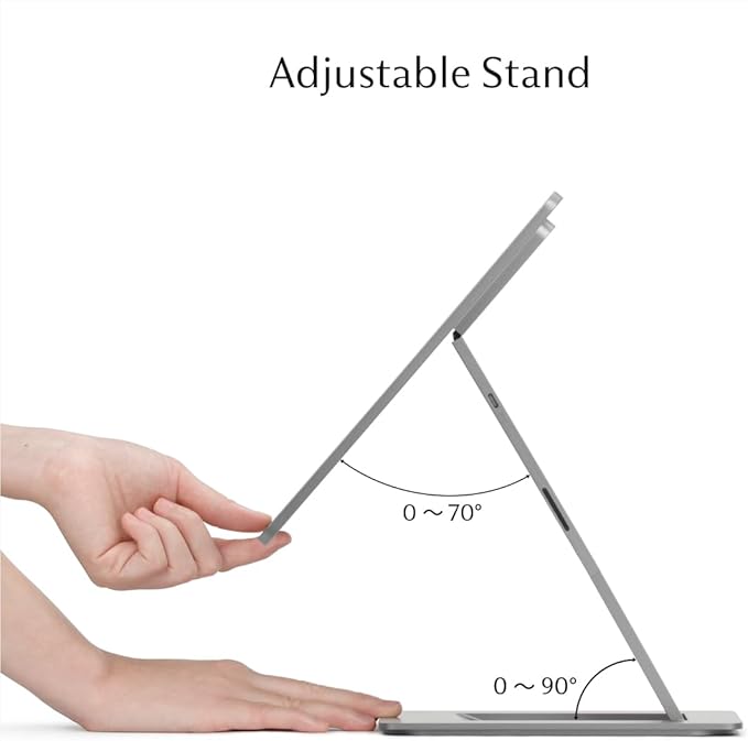 SOTSU FlipAction Pro 16" Gen2 Premium Portable Monitor | Super Compact | Pivot Rotate | 2560x1600 DCI P3 | 120Hz | 400 Nits | Full Metal CNC | Perfect Match for Mac and Windows (Metallic Gray)