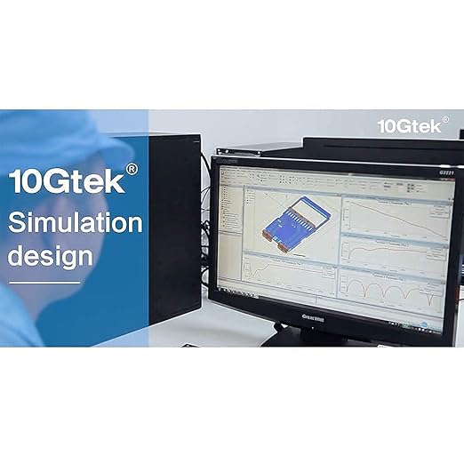 10Gtek SFP+ DAC Twinax Cable, 10G SFP+ to SFP+ Direct Attach Copper Patch Passive Cable for Cisco SFP-H10GB-CU1.5M, Meraki MA-CBL-TA-1.5M, Ubiquiti UniF, D-Link, Netgear, 1.5-Meter(5ft), 4-Pack