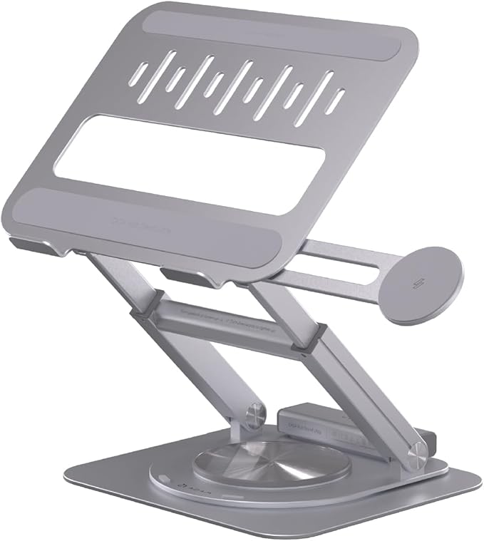 ADAM elements USB-C Stand Ultra/Laptop Docking Station – Hub Stand Ultra USB-C Magnetic 6in1 Hub for All MacBook, iPad & Laptop