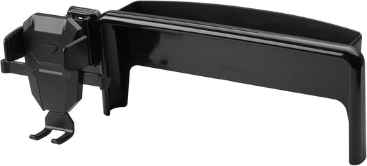 FIILINES Phone Holder for Ford Mustang Mach-E 2023-2026 (Fit 15.5" Touch Screen), Phone Mount with Dash Organizer for Mustang Mach-E Accessories, 360 Degree Rotation Dash Mount Cell-Phone Holder