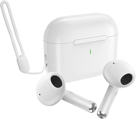 Headphones Ear Buds Bluetooth Headphones Wireless Earbuds Built-in 4 HD Microphones Earphone Latest Smart ChipsUSB-C Charging Case,Up to 40 Hours of Battery Life,for Android,Sports,Workout