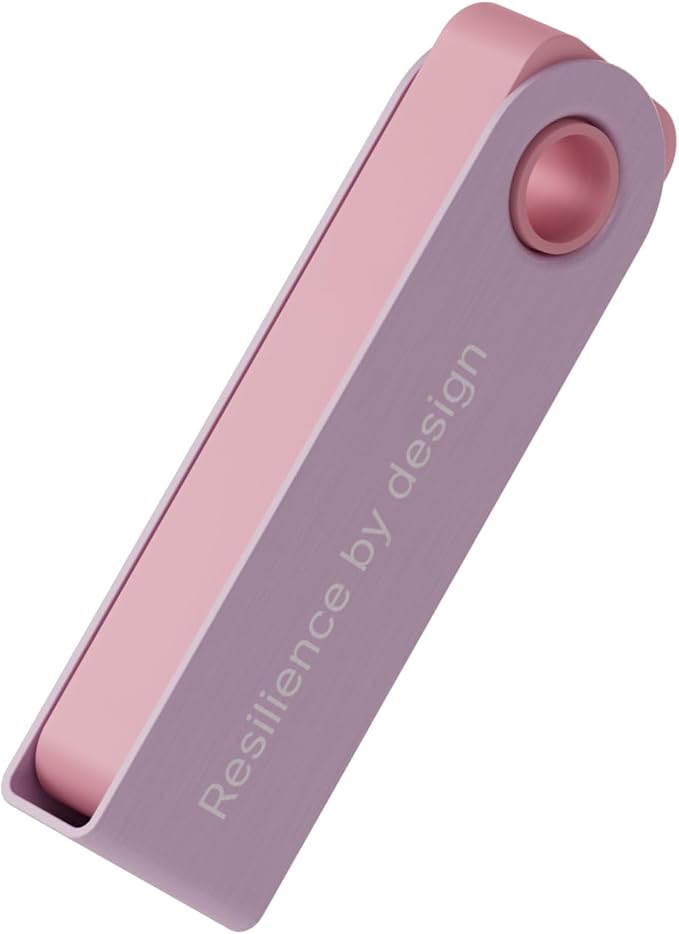 Ledger Nano S Plus (Pastel Pink): The Perfect Entry-Level Hardware Wallet to securely Manage All Your Crypto and NFTs. (Not Compatible with iOS)