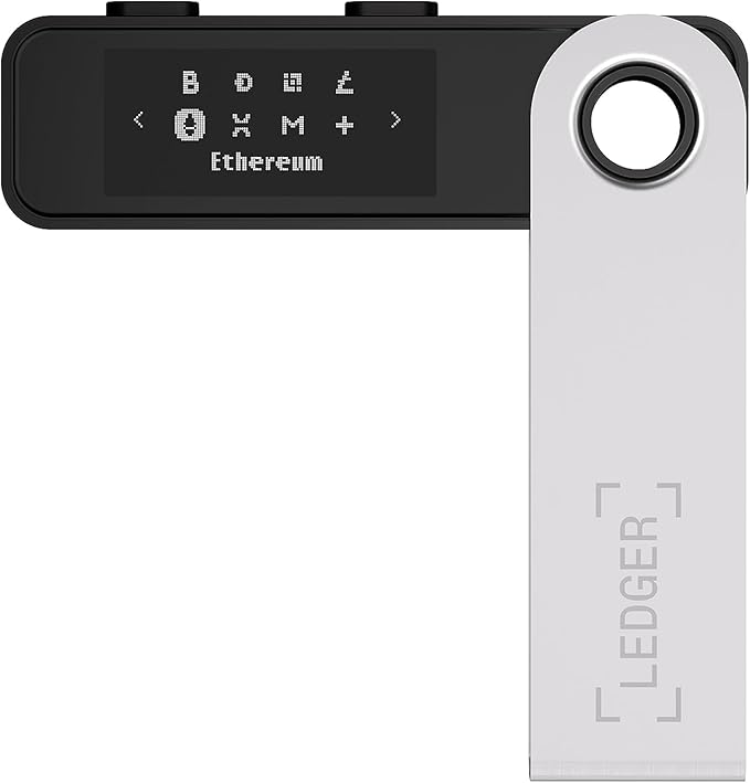 Ledger Nano S Plus Crypto Hardware Wallet - Safeguard Your Crypto, NFTs and Tokens (for Android or Desktop only)